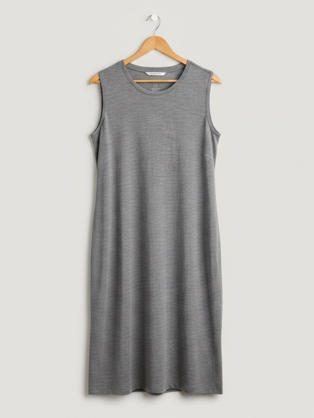 Woolx Sleeveless Grey Knit  Cassie Dress XL